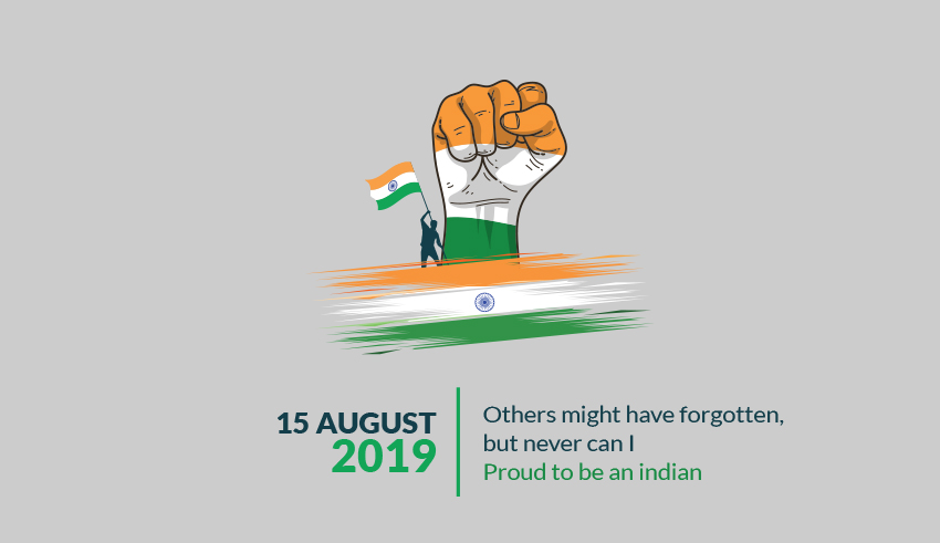 Others might have forgotten, but never can I Proud to be an indian