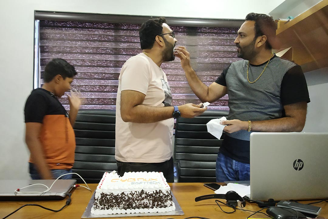 13 Years Completed celebrate by Cygnus softtech