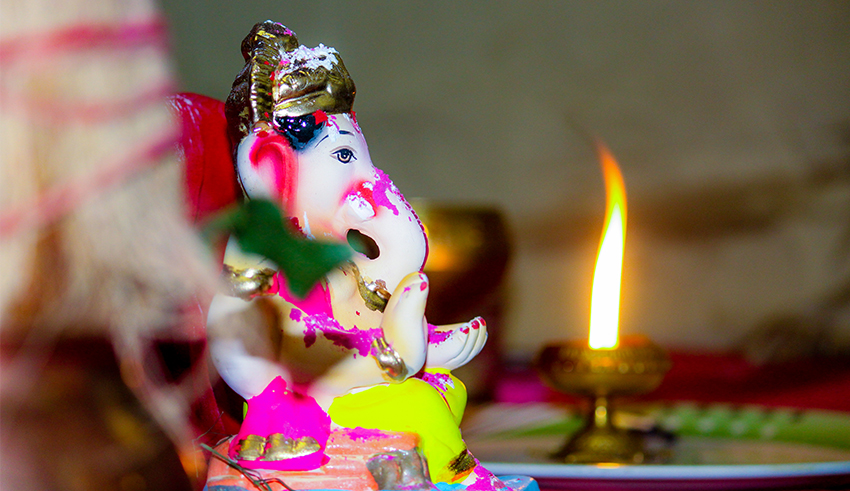 On the happy occasion of Ganesh Chaturthi. I wish that good fortune may always be on your side