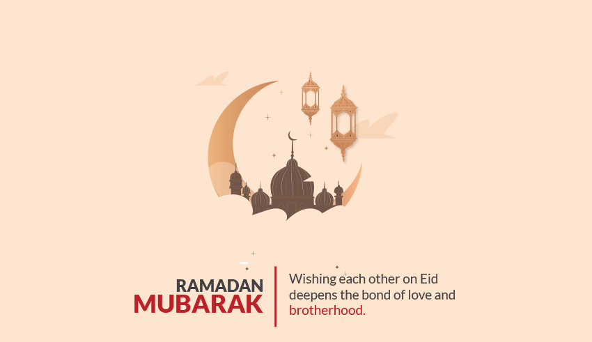 Wishing each other on Eid deepens the bond of love and brotherhood.